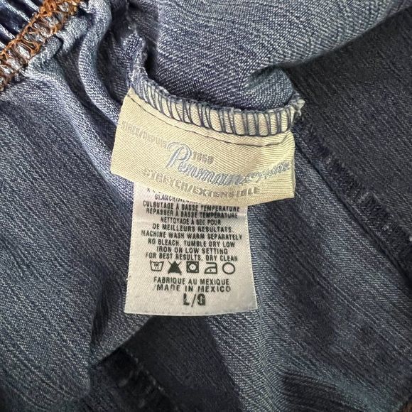 🌿4/$35🌿 PENMANS Blue Stretch Waist Jeans (LP) - Picture 4 of 6